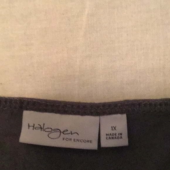 Halogen charcoal lace-trimmed camisole - Picture 2 of 5